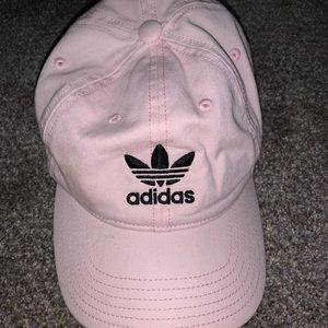Light pink adidas hat